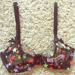 Agent Provocateur Naomi Sheer Stars Bra 32DD 32E