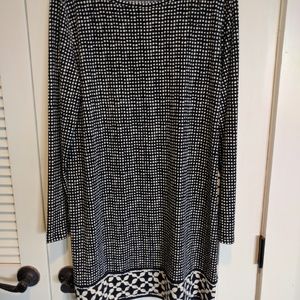 Navy Blue Shift dress Michael Kors