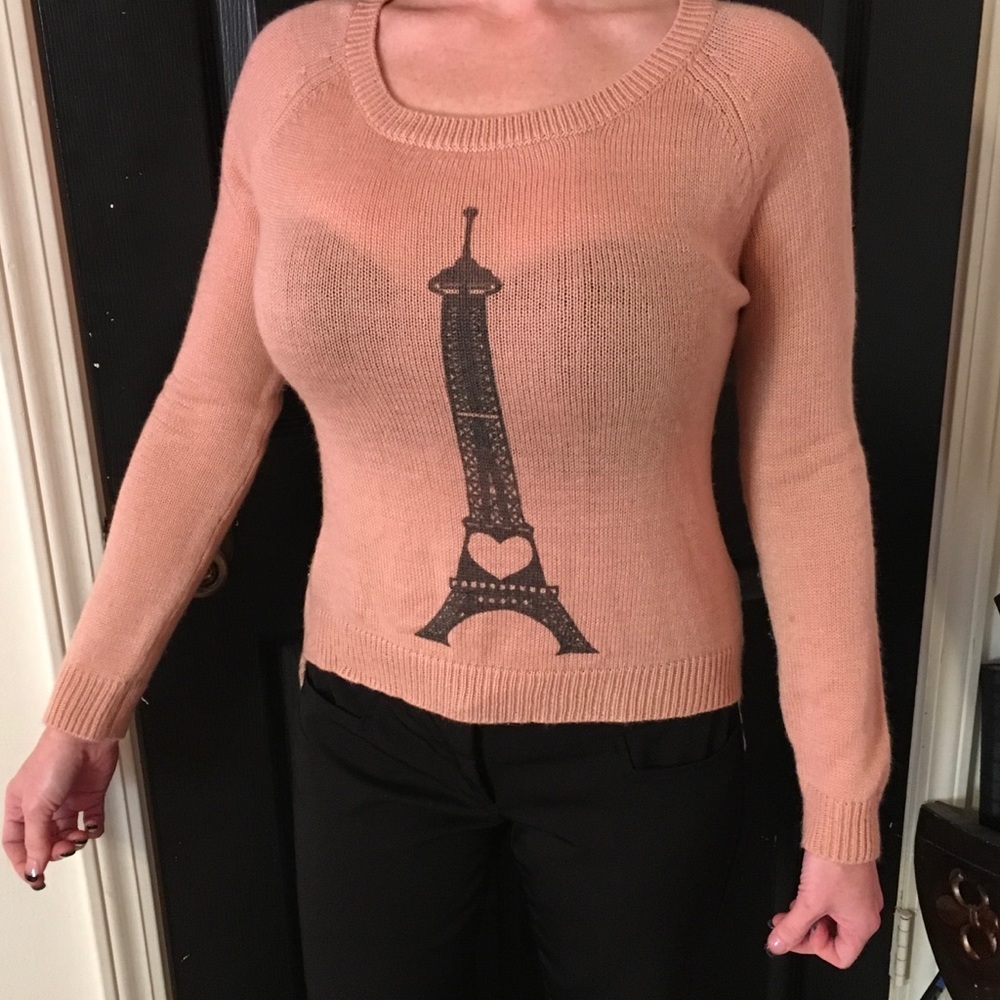 Eiffel Tower Juniors Sweater