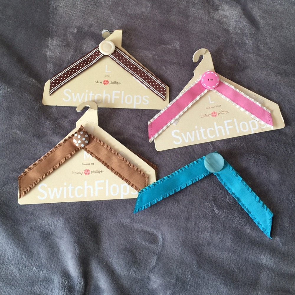 Interchangeable Switch flip flop straps
