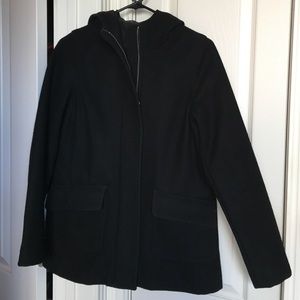 Old Navy wool blend coat size XS black