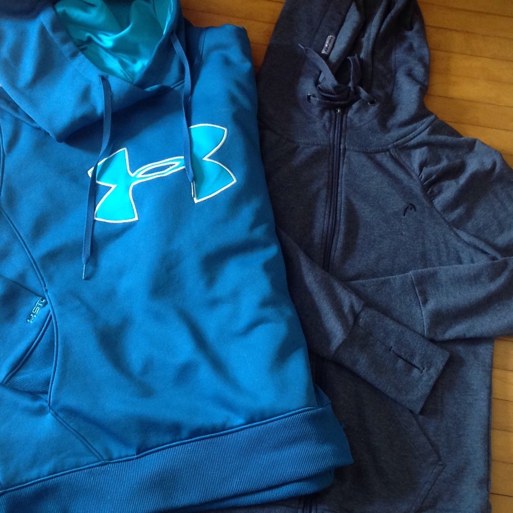 Two Hooded Sweatshirts