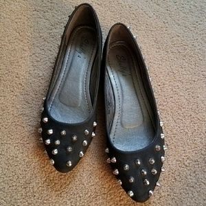 Studded Flats- Size 7
