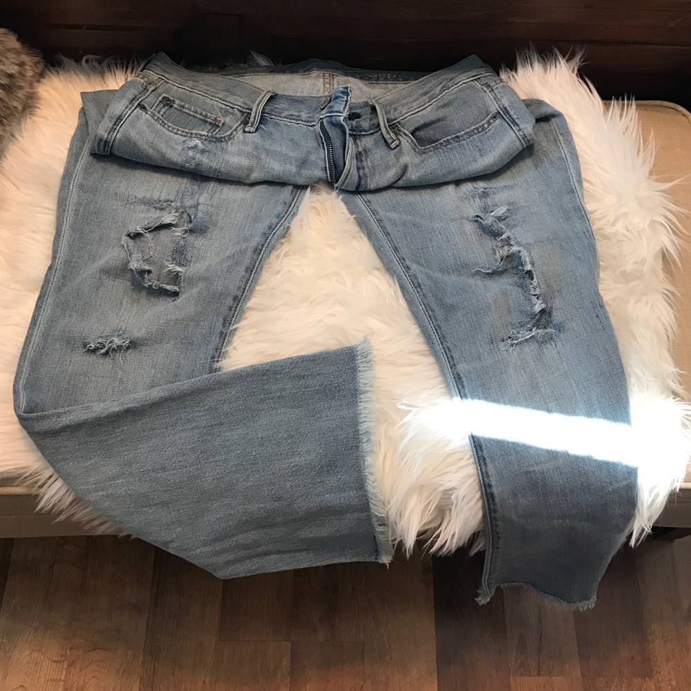 Gap flip flop jeans never worn