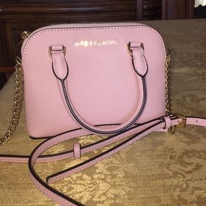 Authentic Michael Kors Pink Crossbody Purse