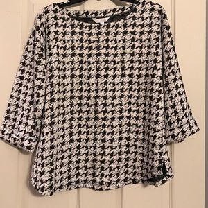 Charming Charlie top 3/4 sleeves NWOT