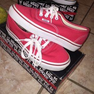 Red vans