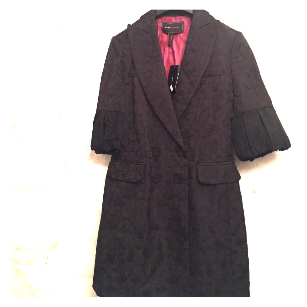 Bcbg black long jacket