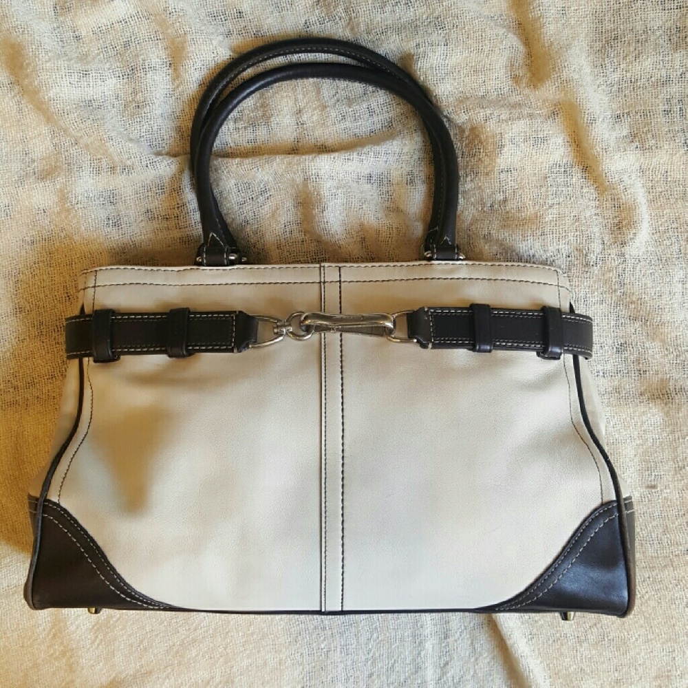 Leather Coach Bag