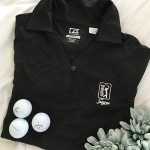 Black Golf Polo⛳️