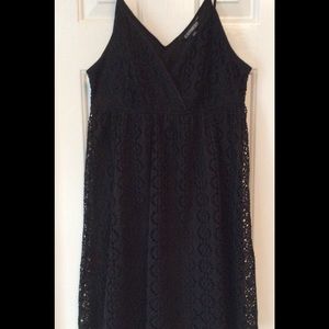 Express Black Lace Dress  size M