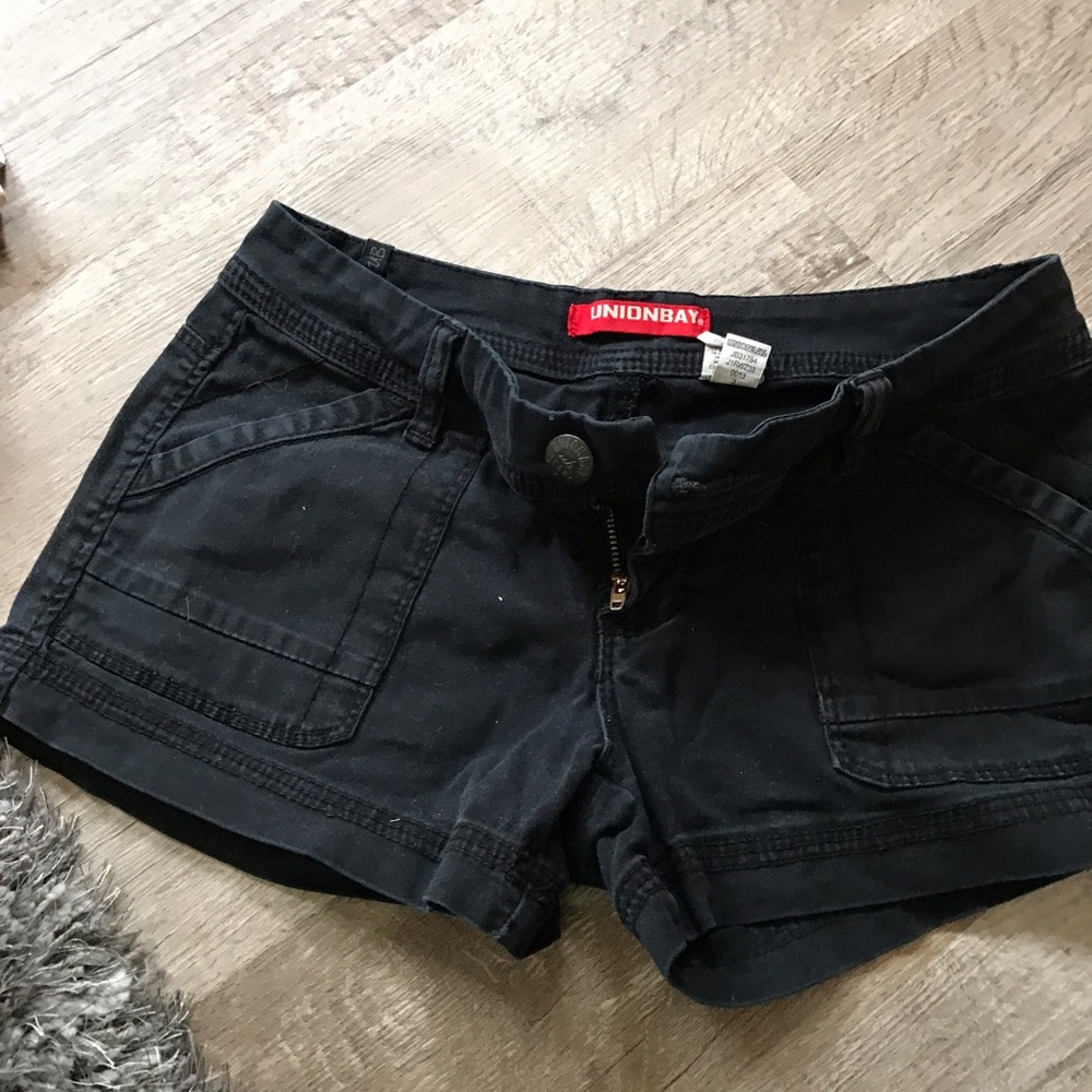 Black shorts