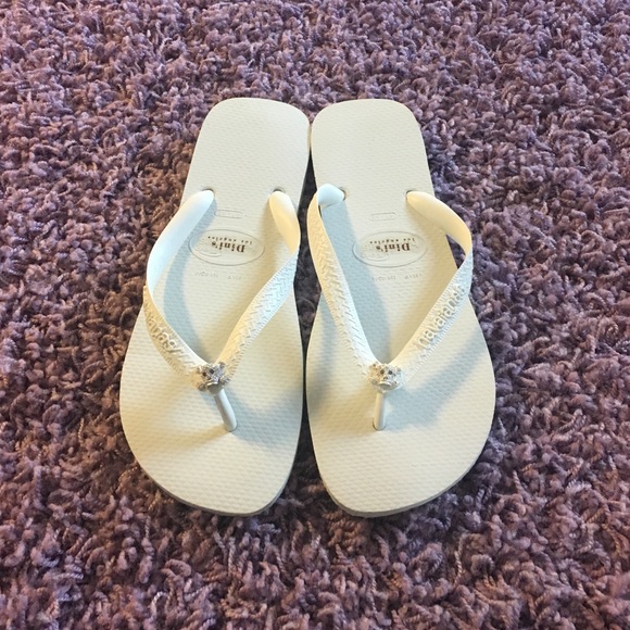 Havaianas Shoes - White flip flops