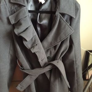 Gray Pea Coat