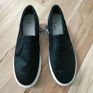 GAP calf hair slip on sneakers