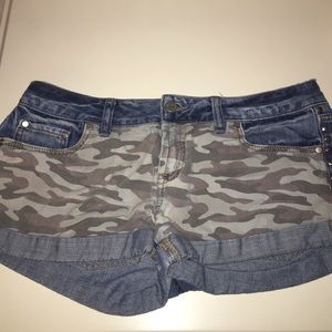 VS PINK JEAN SHORTS