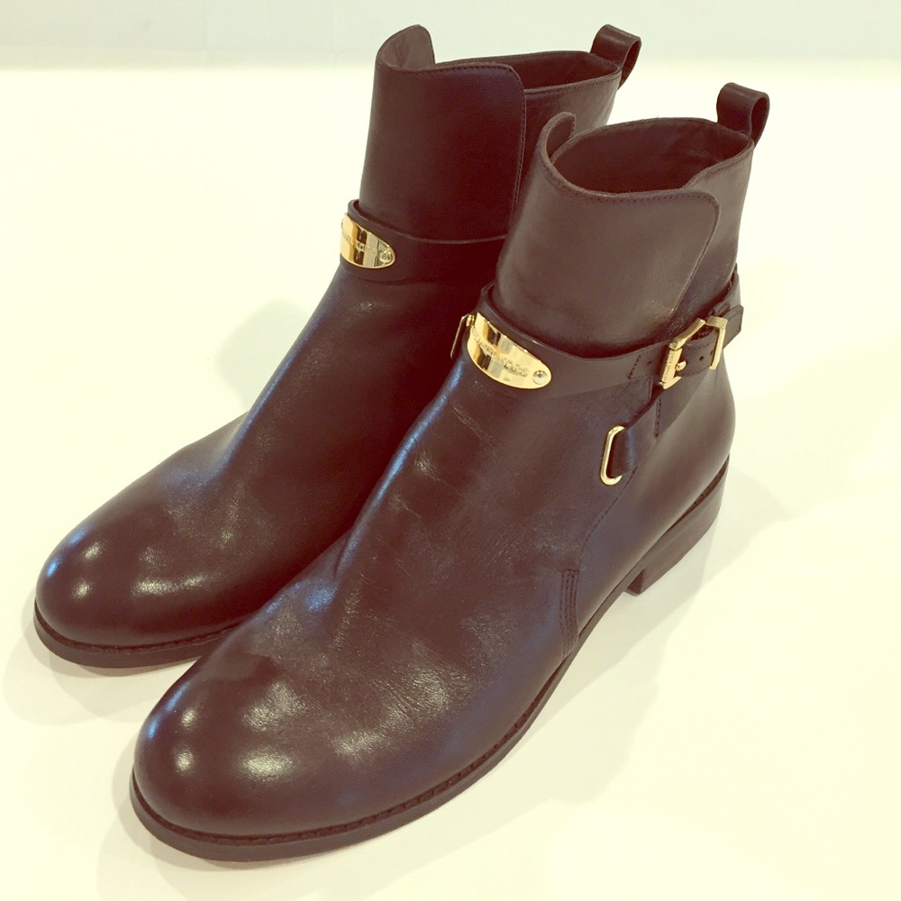 Michael Kors Brown leather boots