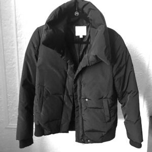 Piperlime Collection brand down bomber coat