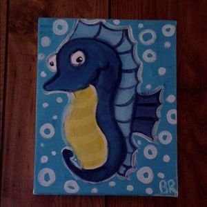 Seahorse Painting