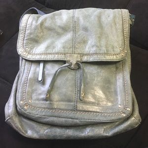 The Sak backpack. Blue weathered look.