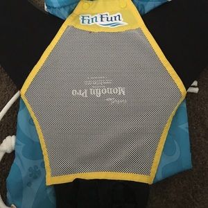 Fin fun monofin pro w/ fin fun back pack