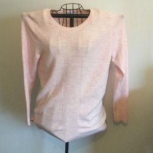 Pink maternity sweater