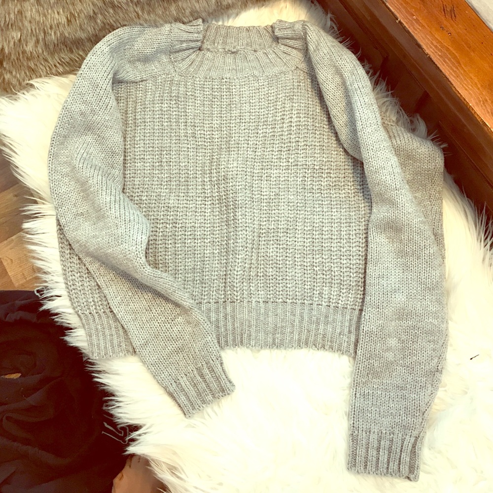 Crop OS sweater