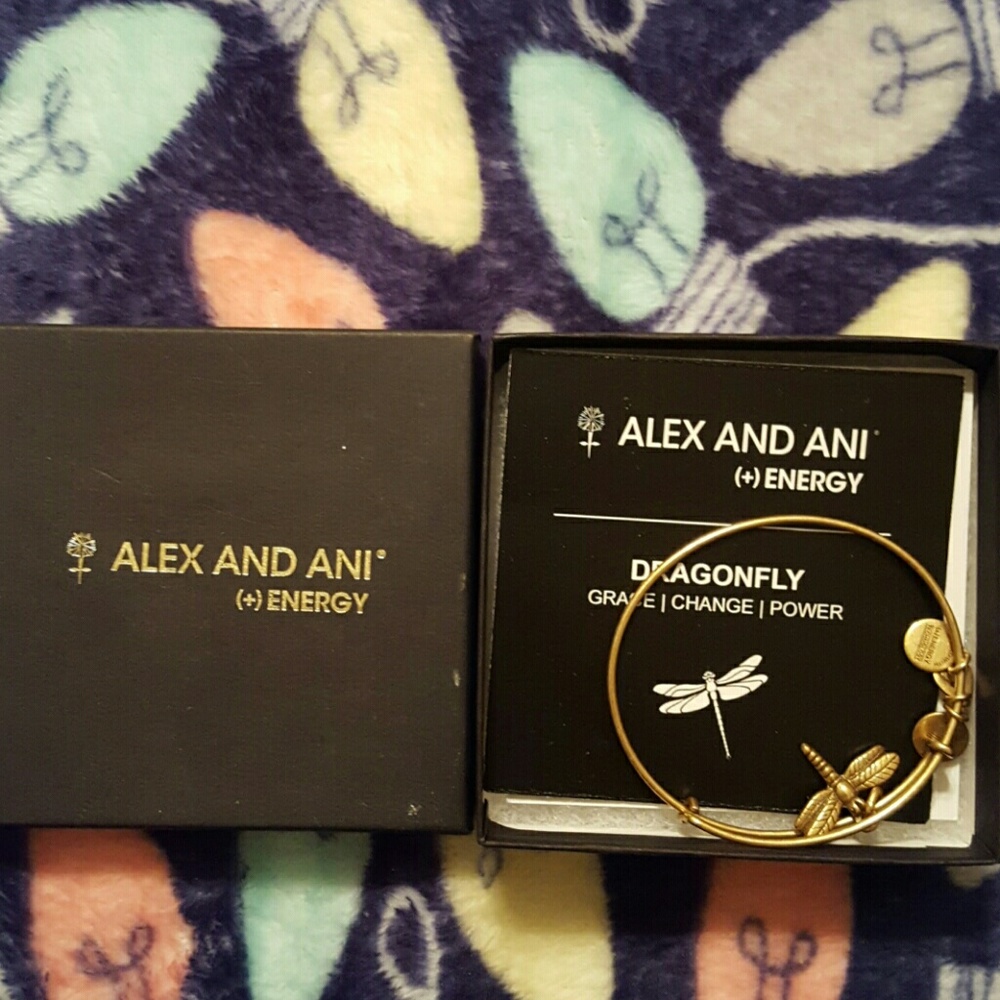 Alex and Ani bracelet Dragonfly