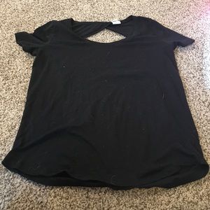 VS PINK open back tee