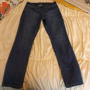 Levi's slimming jeans.