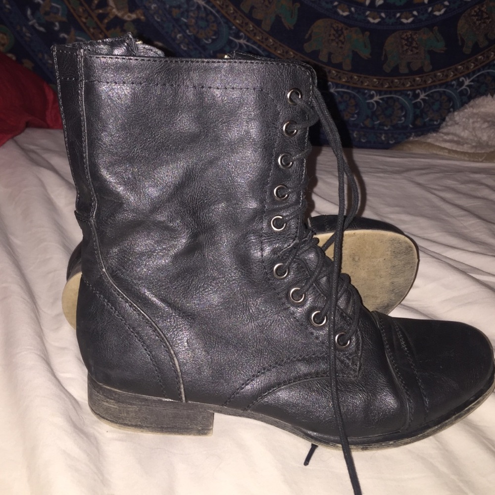 Steve Madden Combat Boots