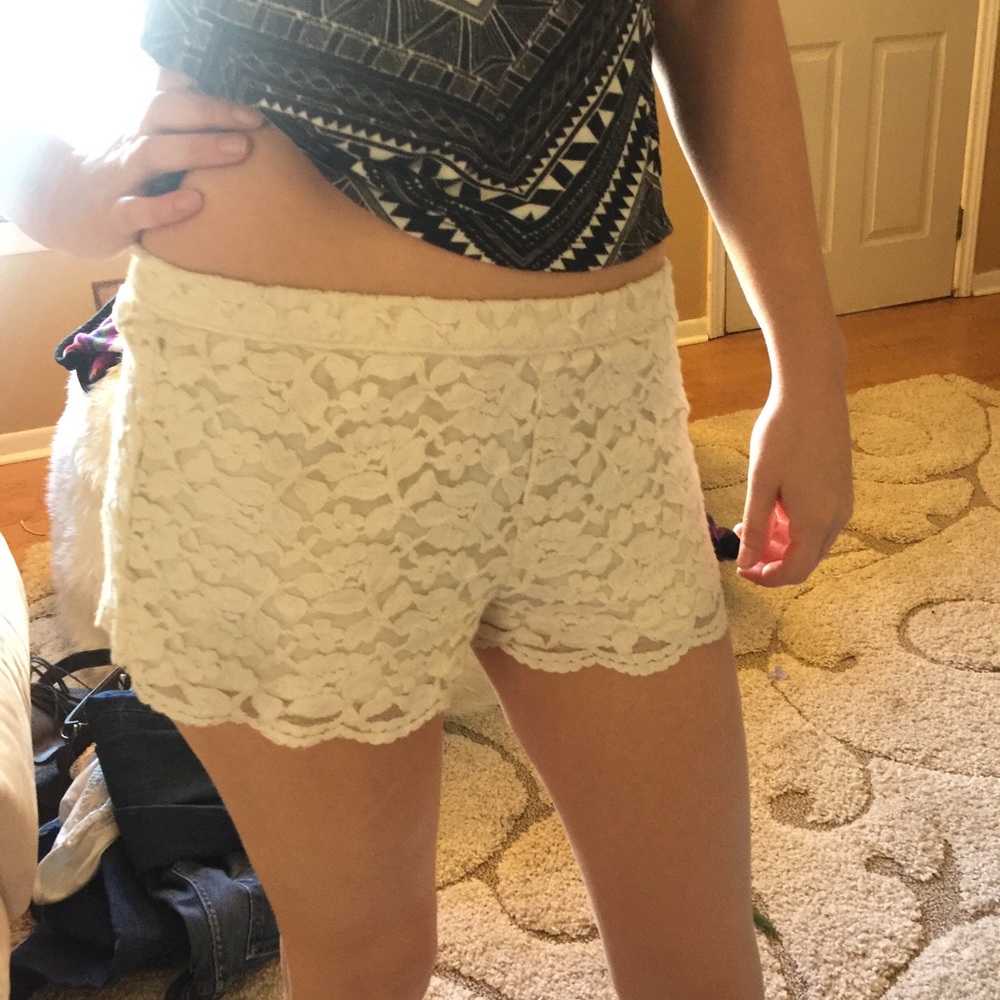 Lace shorts
