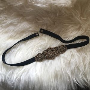 Nordstrom beaded stretch belt