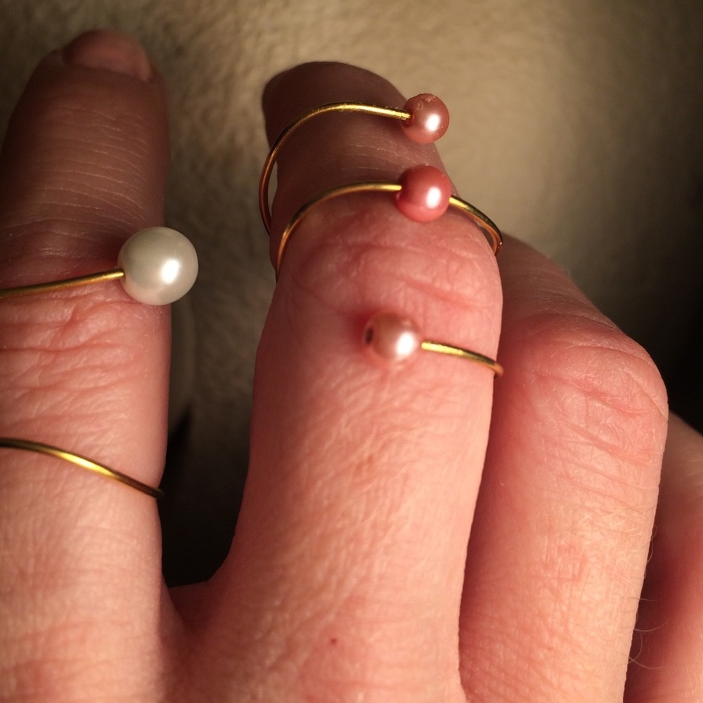 Preppy Adjustable Trend Rings Bundle!!! - Picture 4 of 4