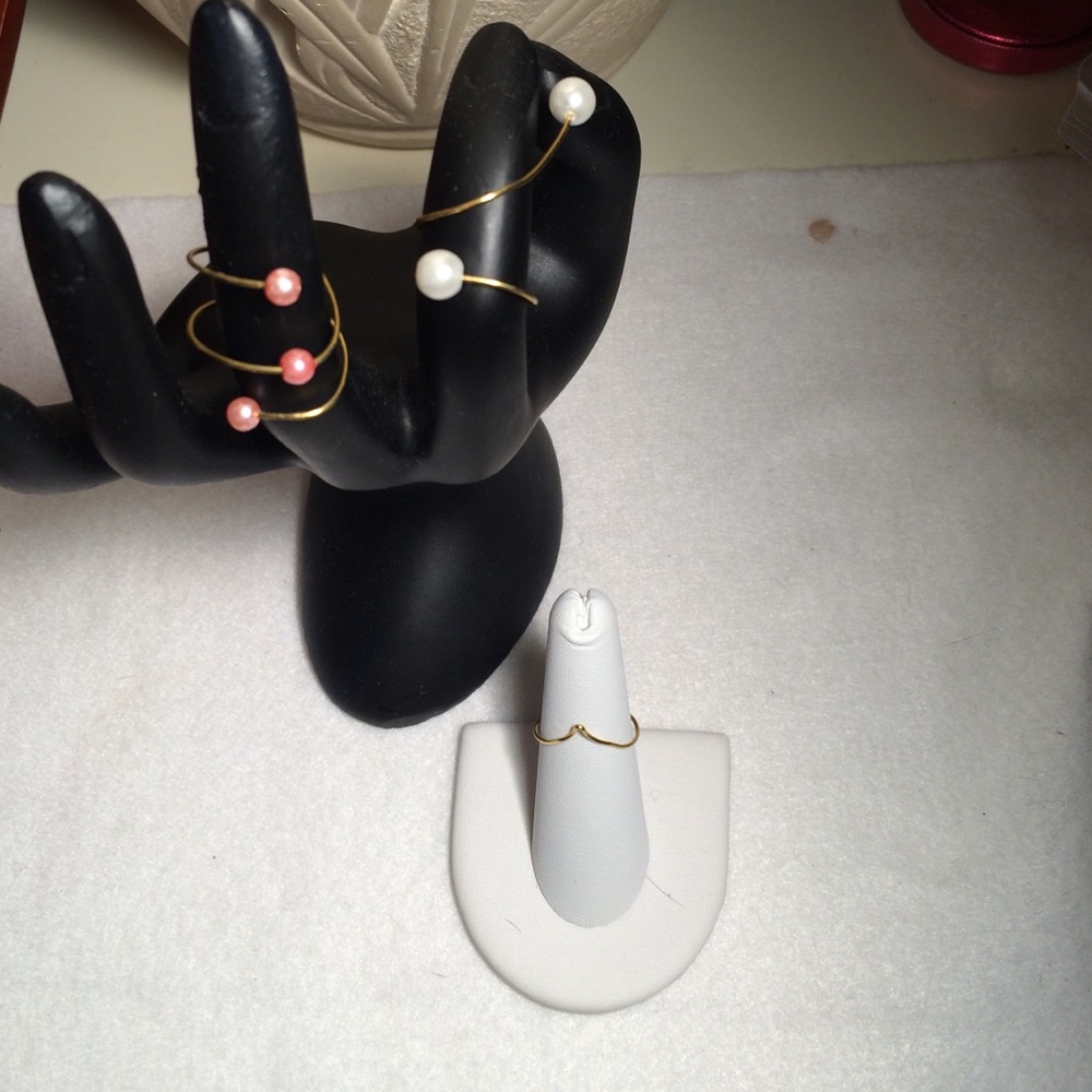 Preppy Adjustable Trend Rings Bundle!!! - Picture 3 of 4