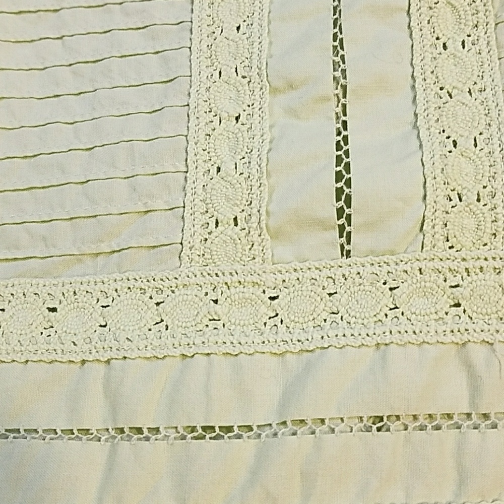 Mint green INC Cotton skirt - Picture 4 of 4