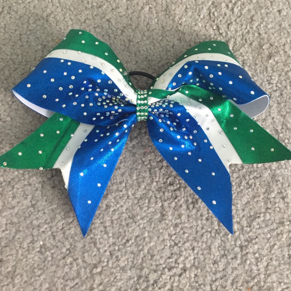 Sparkle cheer bow