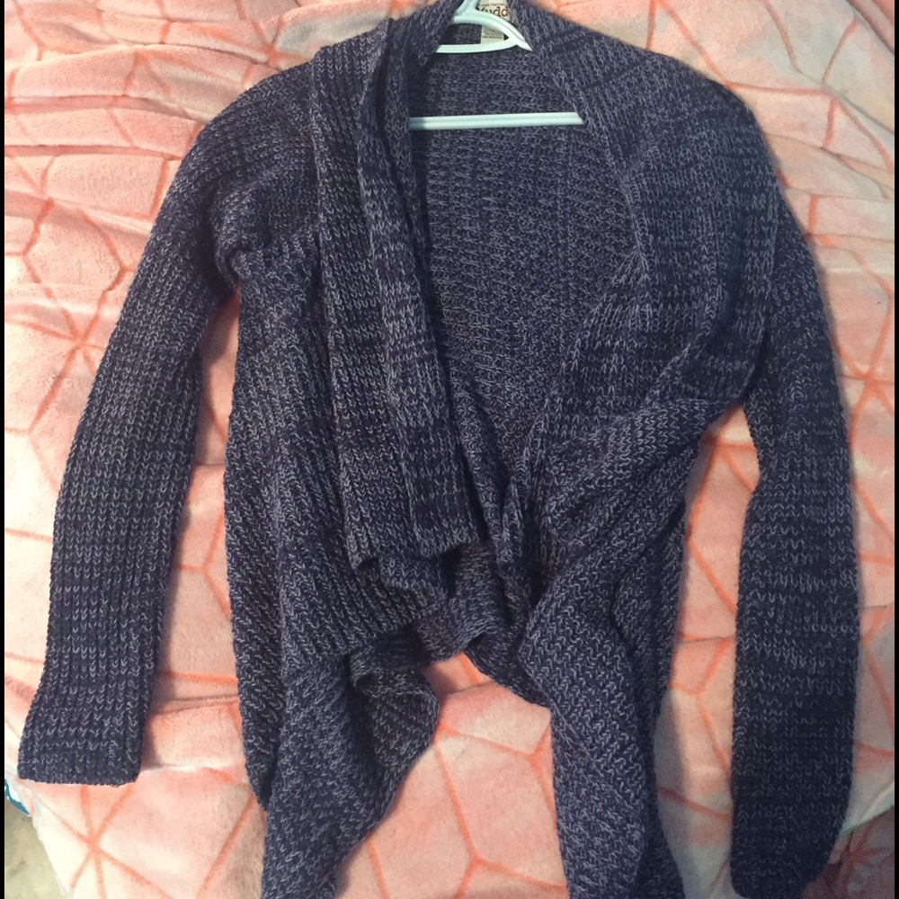 Purple Cardigan