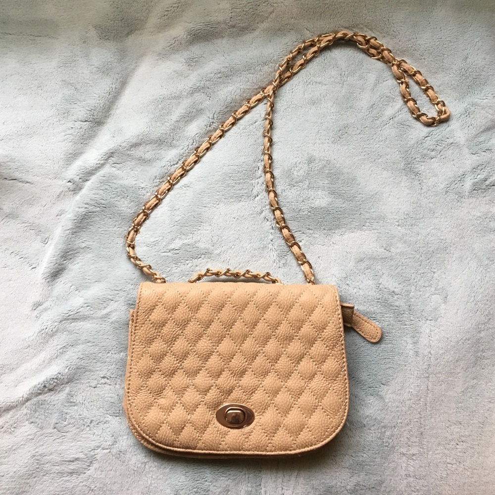 Moda Luxe Quilted Andrea Shoulder Bag