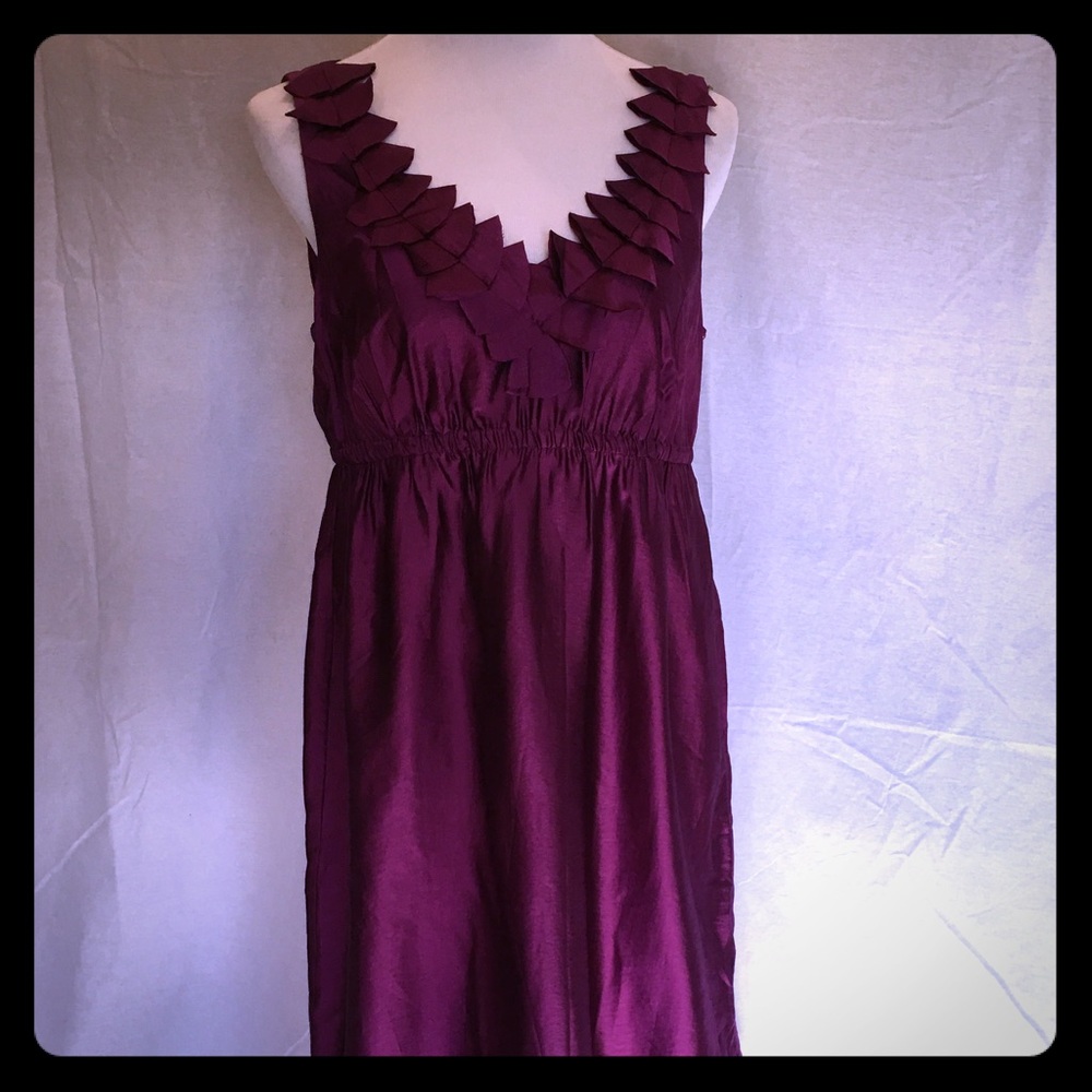 BEAUTIFUL!! Plum dress. Must see!