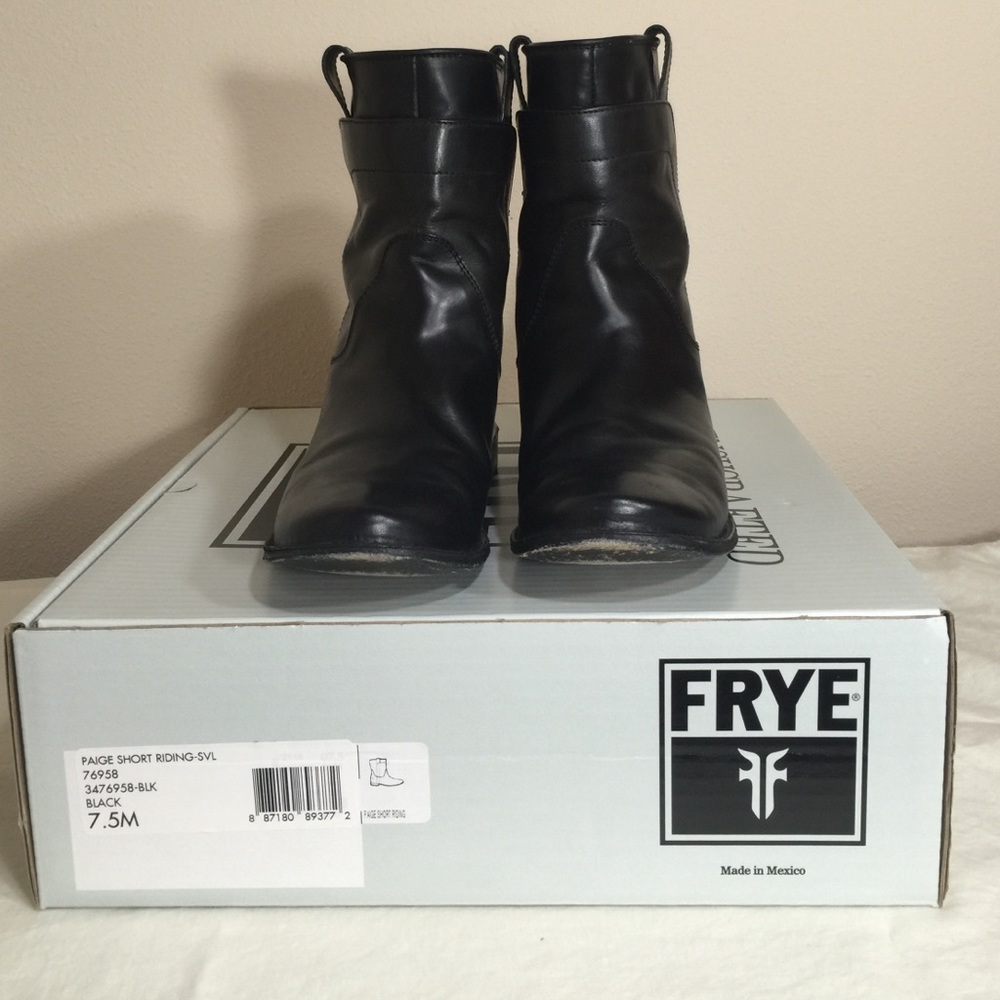 Frye Paige Short Riding Boot
