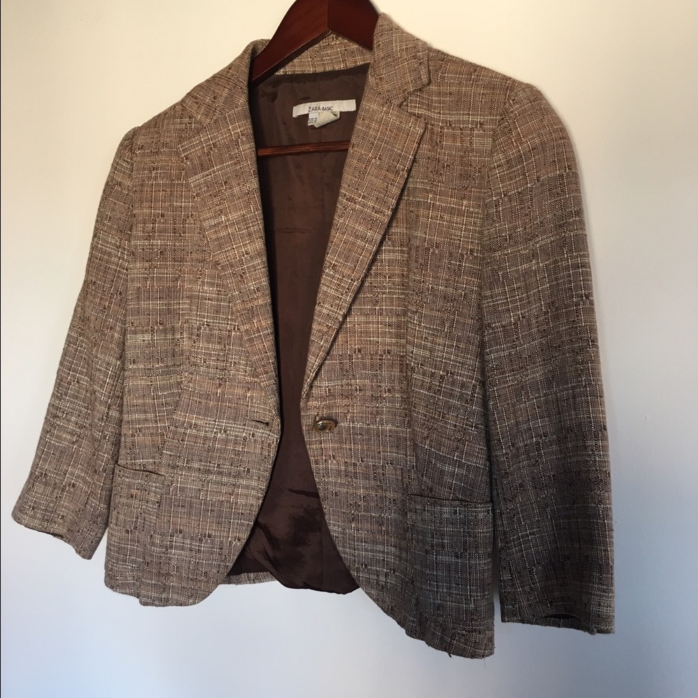 Zara basic blazer
