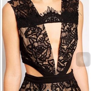 Stylestalker Dresses - Kiss Me Baby Lace Cutout Dress Stylestalker Dresses - Kiss Me Baby Lace Cutout Dress
