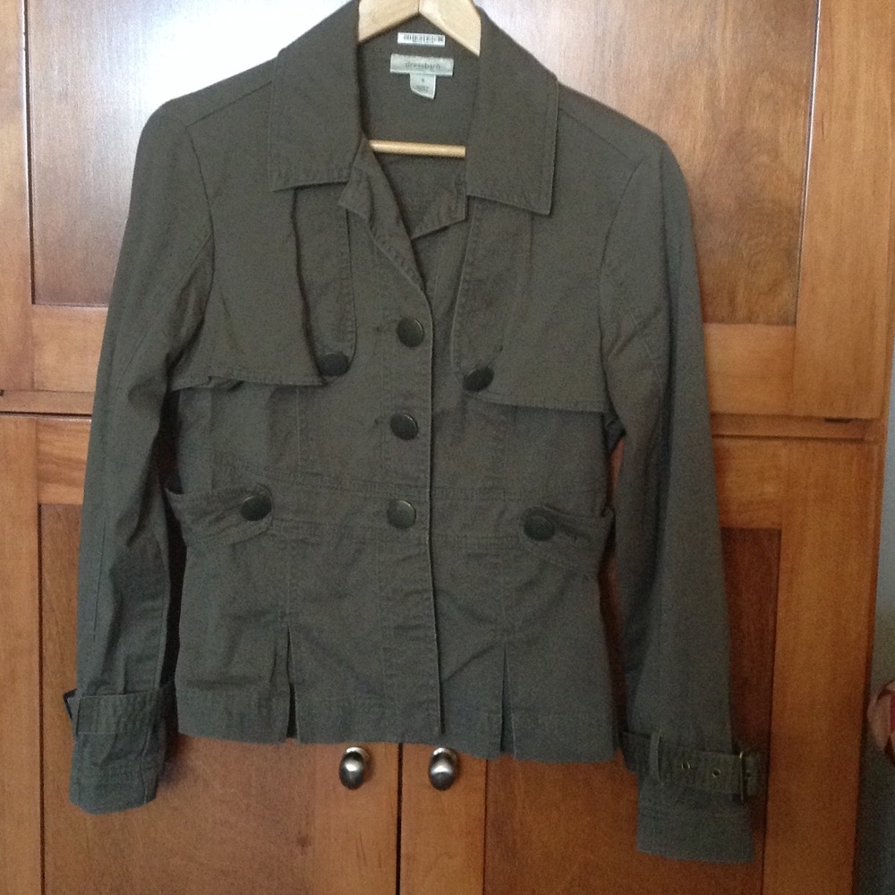 Olive Green Utility Jacket