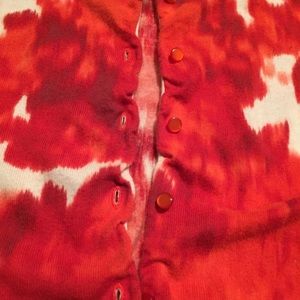 J. Crew Sweaters - Red Floral J. Crew Cardigan J. Crew Sweaters - Red Floral J. Crew Cardigan