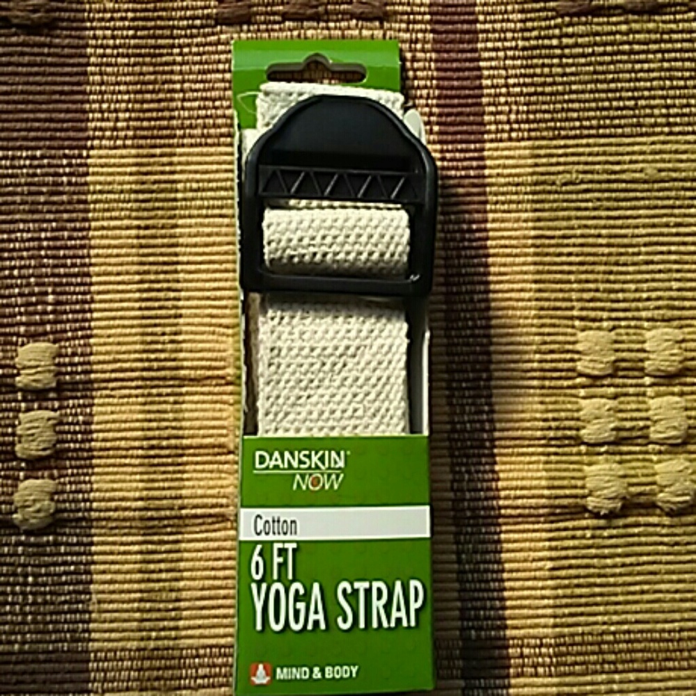 Yoga Strap Cotton 6 Ft Danskin Now
