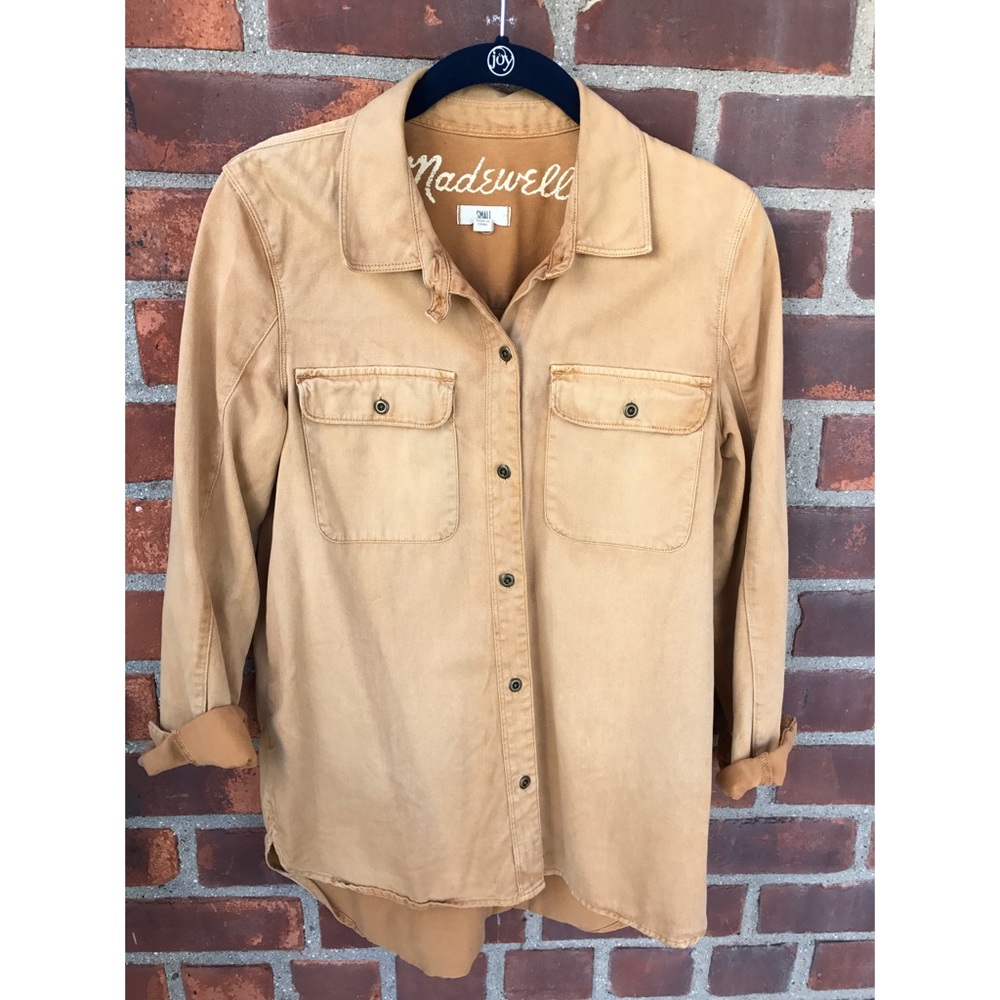Madewell twill button up