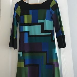 Colorful Dress Mid Length - Size XS