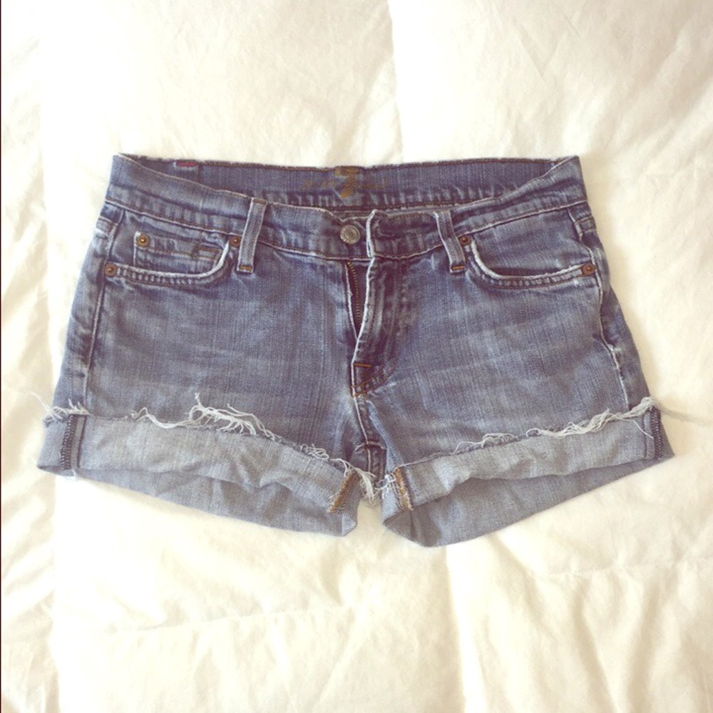 7 for al mankind shorts
