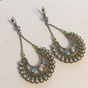 Stunning Dangle Earrings 3 inches in Length